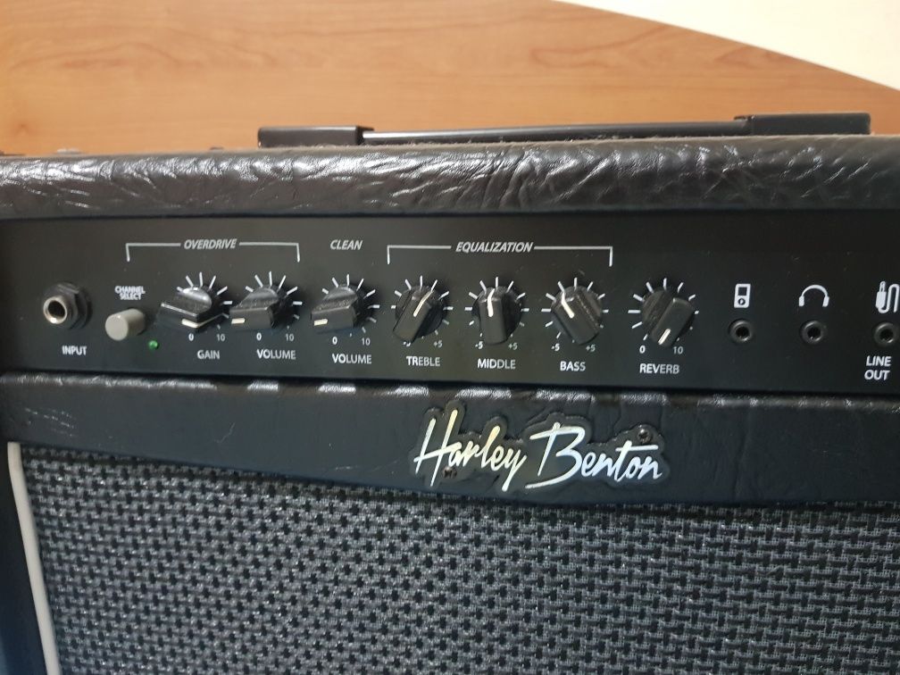 Guitarra e Amplificador Harley Benton