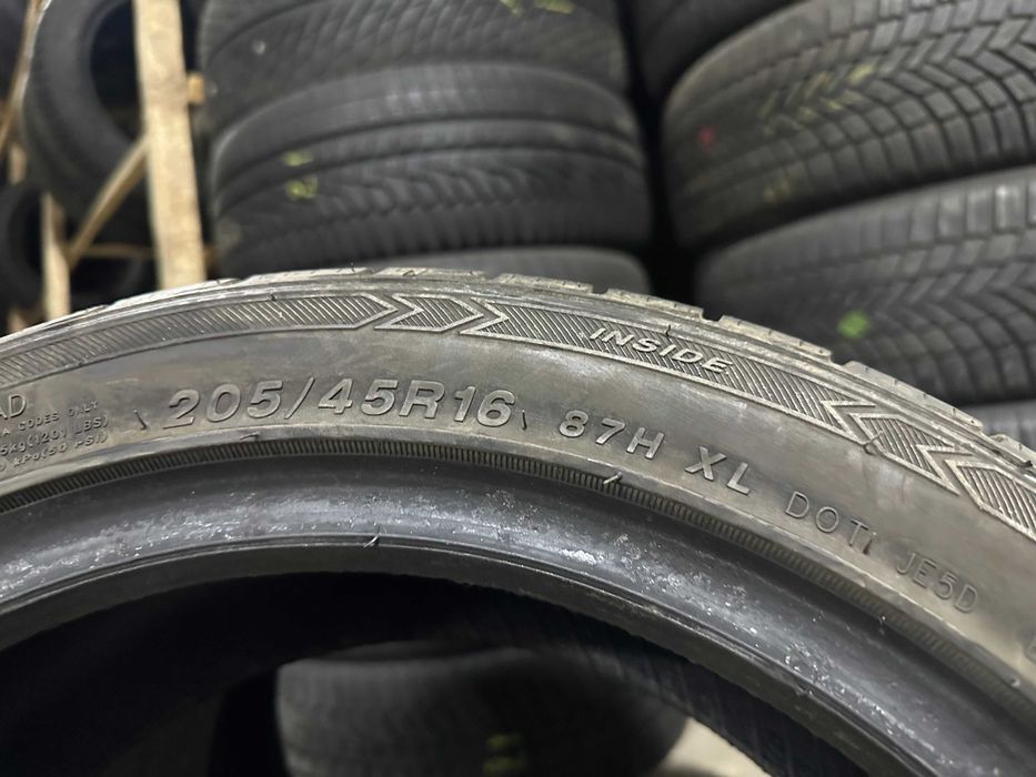 Пара зими 205/50R16 Nankang SNOW SV-2 (7mm) 2шт