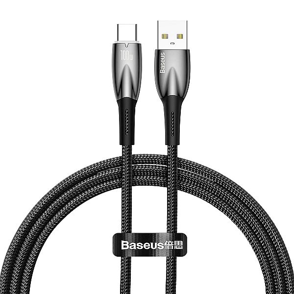 Baseus Glimmer Series kabel do szybkiego ładowania USB-A - USB-C 100W