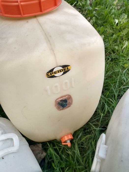 Zbiornik fermentacyjny beczka spożywcza na wodę z kranem speidel