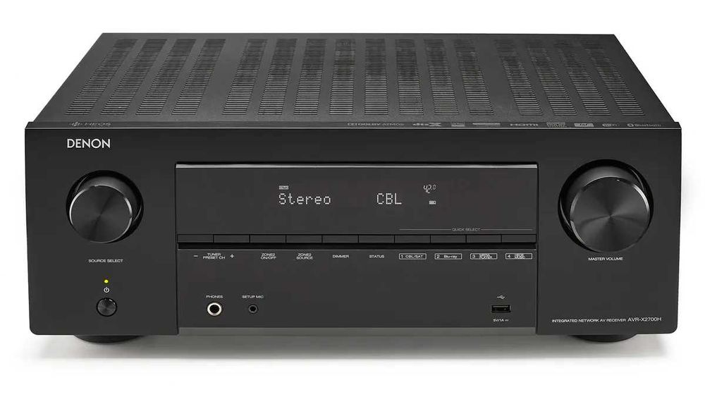 Denon AVR-X2700H – Receiver AV 7.2 canais – Excelente estado