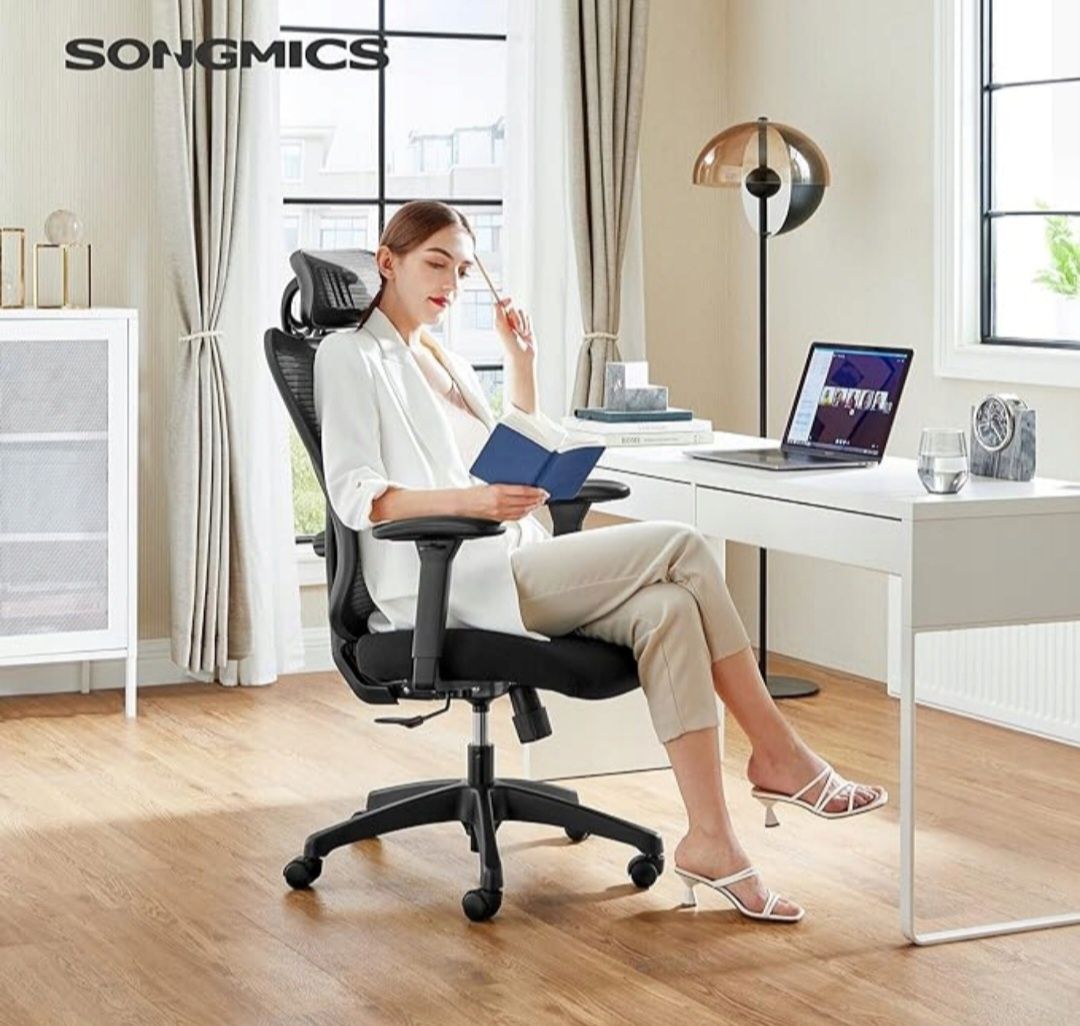 Krzesło biurowe , ergonomiczne SONGMICS