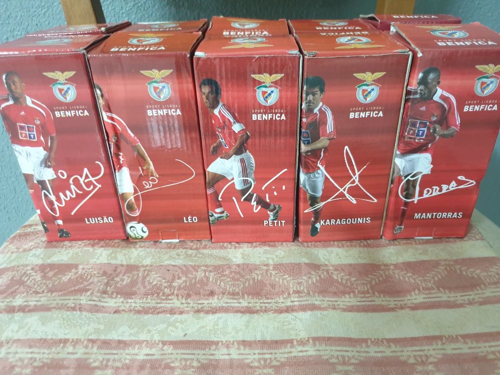 Conjunto de 13 Copos do Benfica