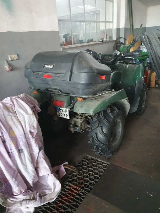 Kawasaki KVF 650 – Zarejestrowany, 4x4, silnik uszkodzony