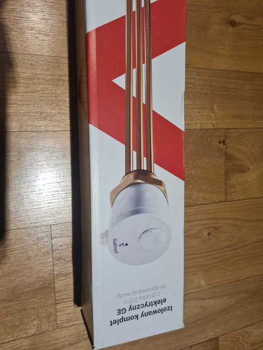 Grzałka elektryczna z termostatem, moc 2000W do bojlera GALMET