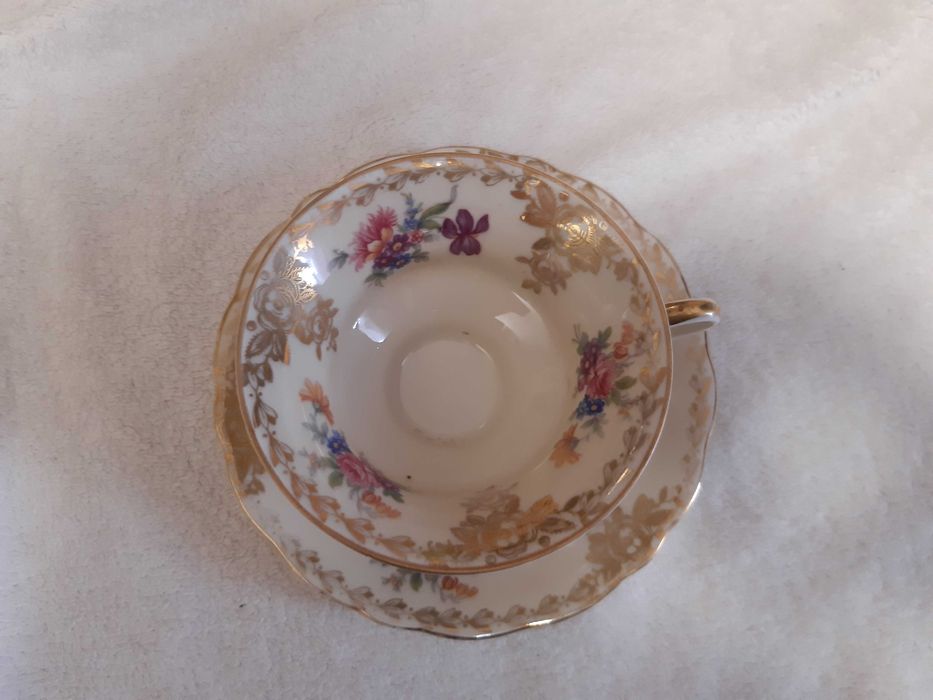 filiżanka Roschutz, ze spodeczkiem, porcelana