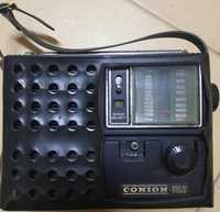 Vintage CONION Rádio Transistor, Feito No Japão, Retrô, Era Espacial