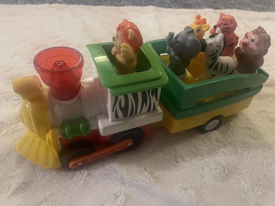 Паровоз Лімпопо українською зі світловим ефектом