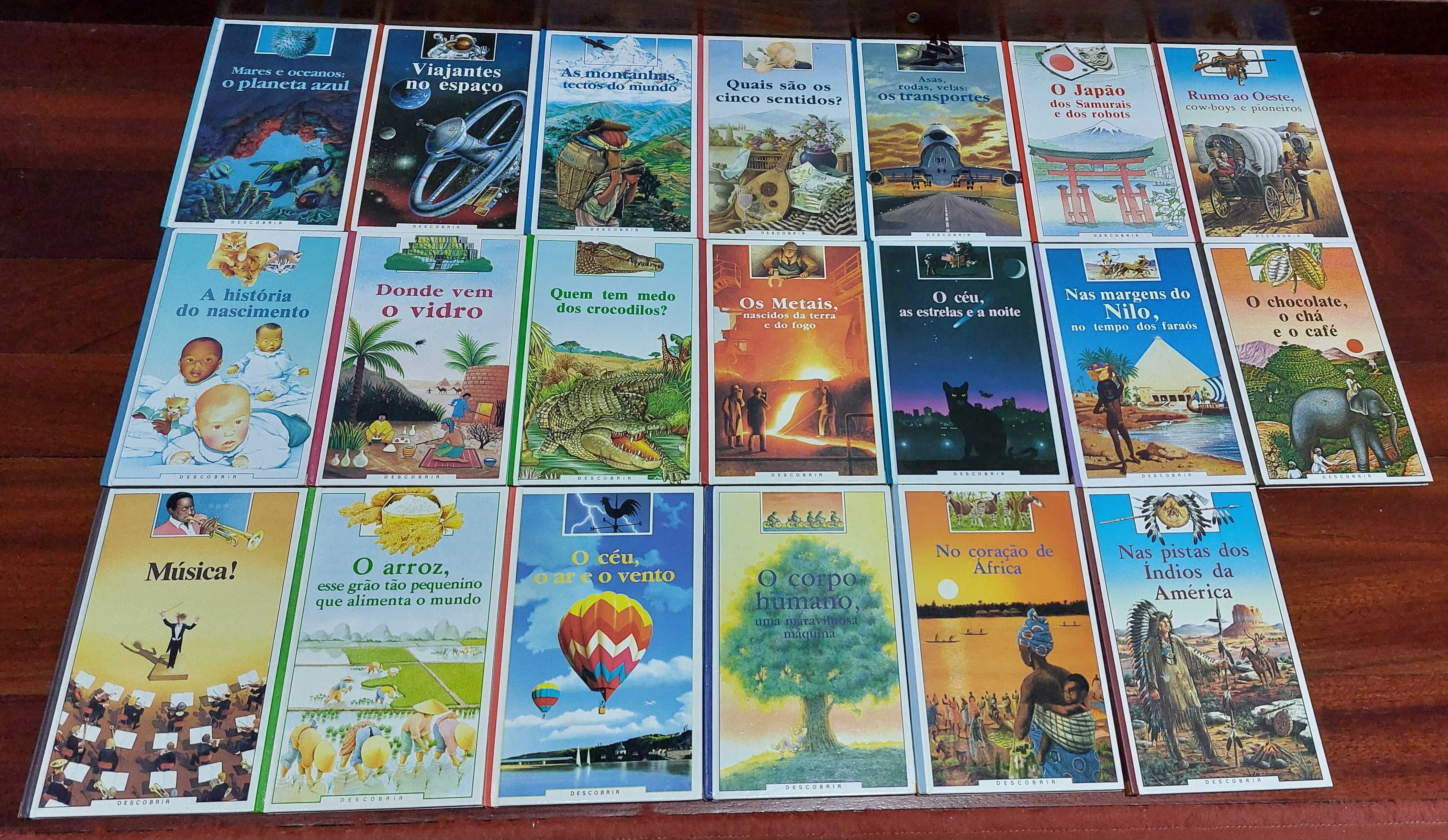 Coleção Descobrir - 20 livros - civilização / círculo de leitores