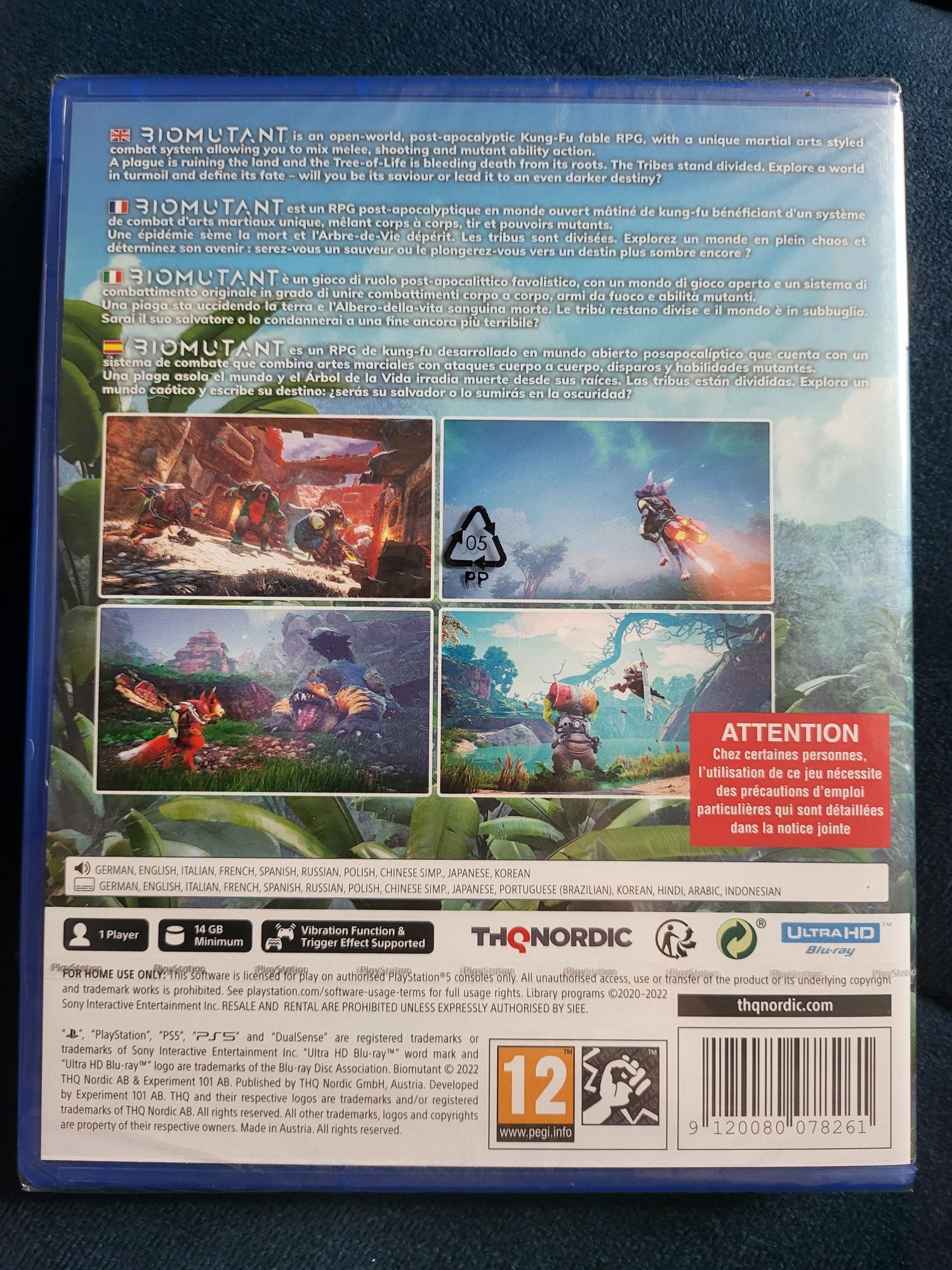 *NOWE* Biomutant + Steelbook PS5