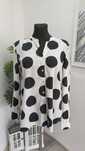 Bluzka wizytowa w grochy rozm M/L