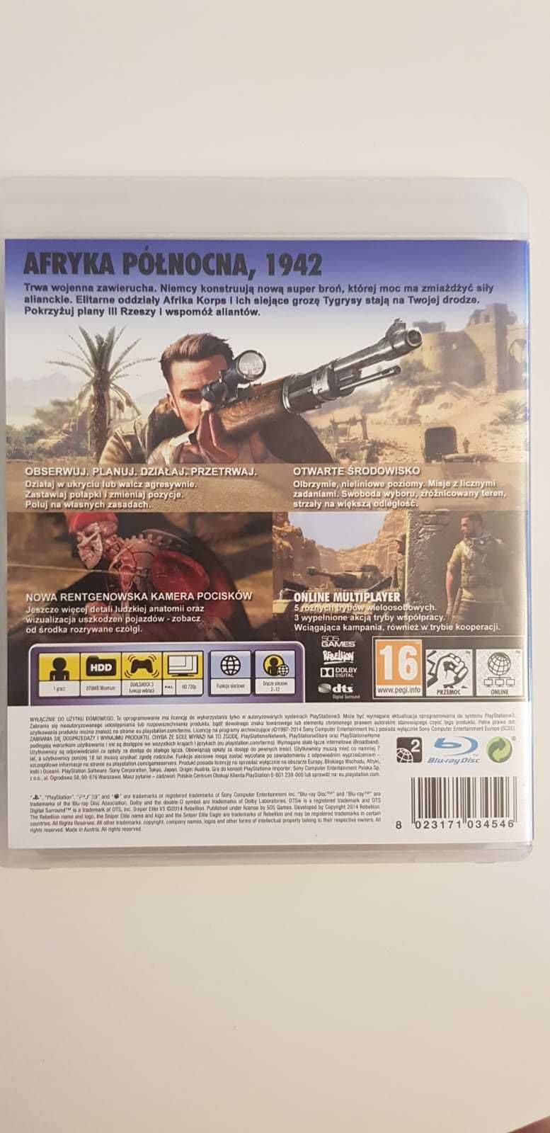 Sniper Elite III: Afrika PL PS3 + gratis Call of Duty: Black Ops III