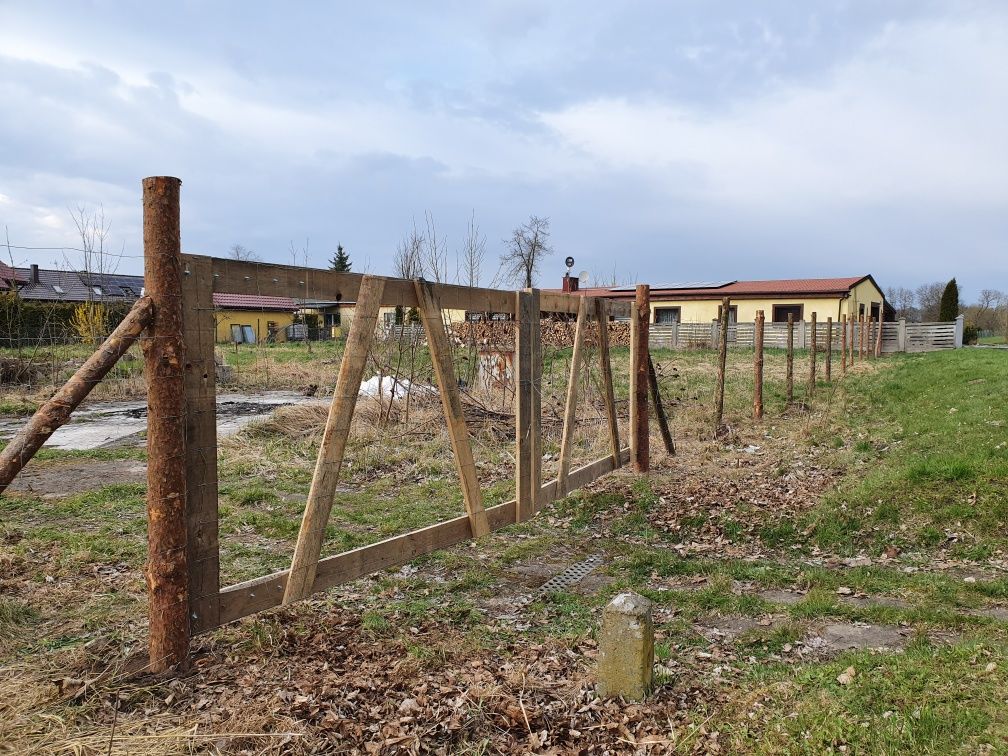 Ogrodzenie tymczasowe, płot na budowę, ogrodzenie lesne