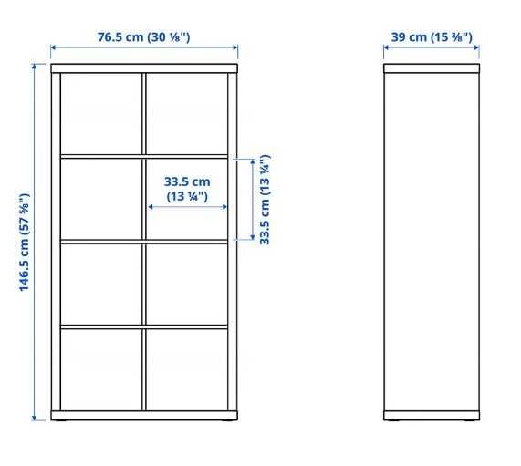 Regał IKEA KALLAX biały 77x147 + 2 wkłady z drzwiami + 4 pudełka DRÖNA