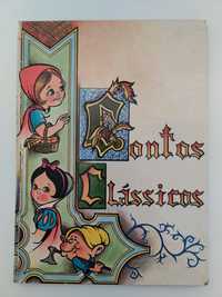 Livro infantil antigo "Contos Clássicos"