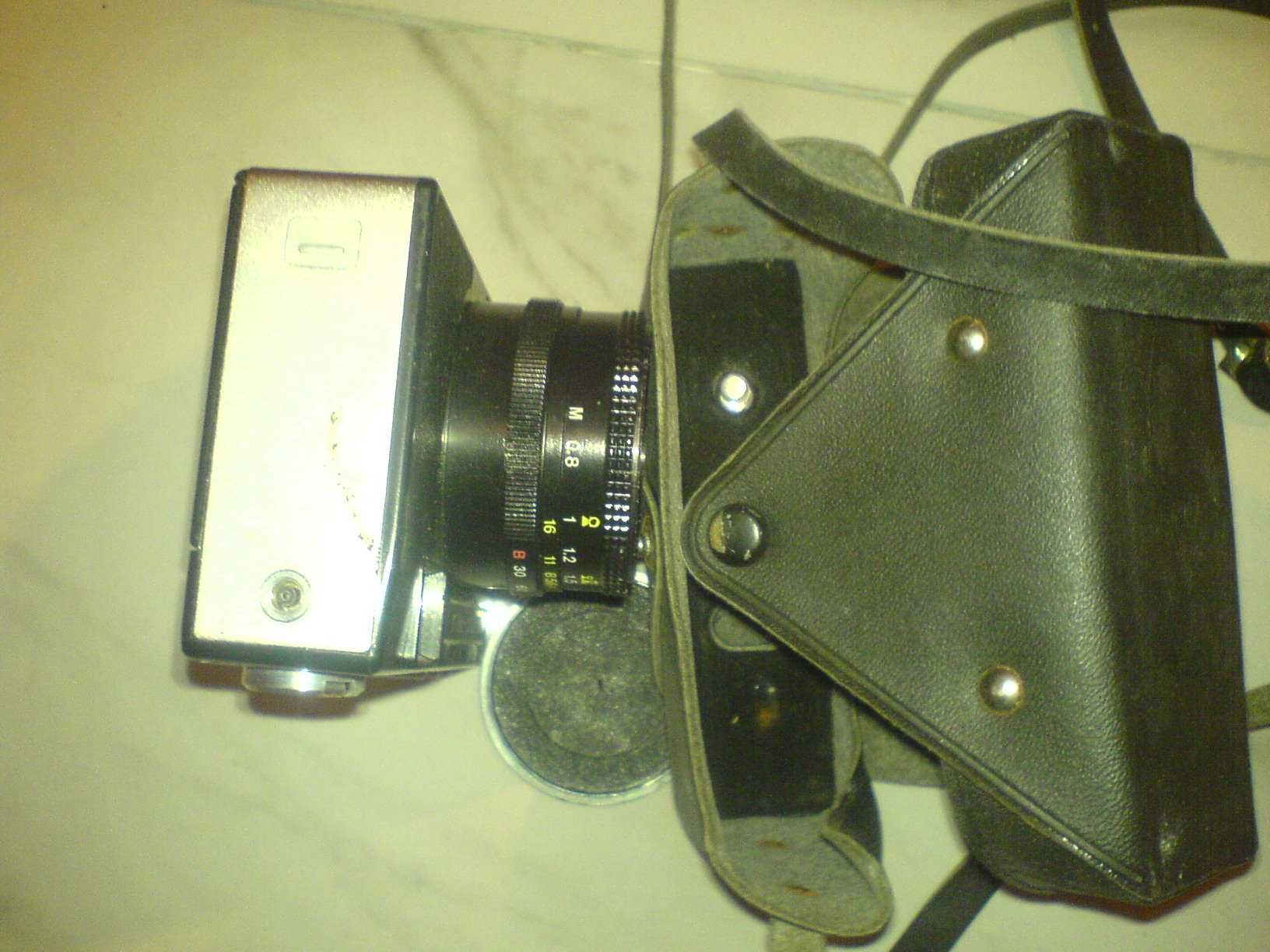 Aparat Fotograficzny analog VILIA + futerał zabytek ZSRR sprawny