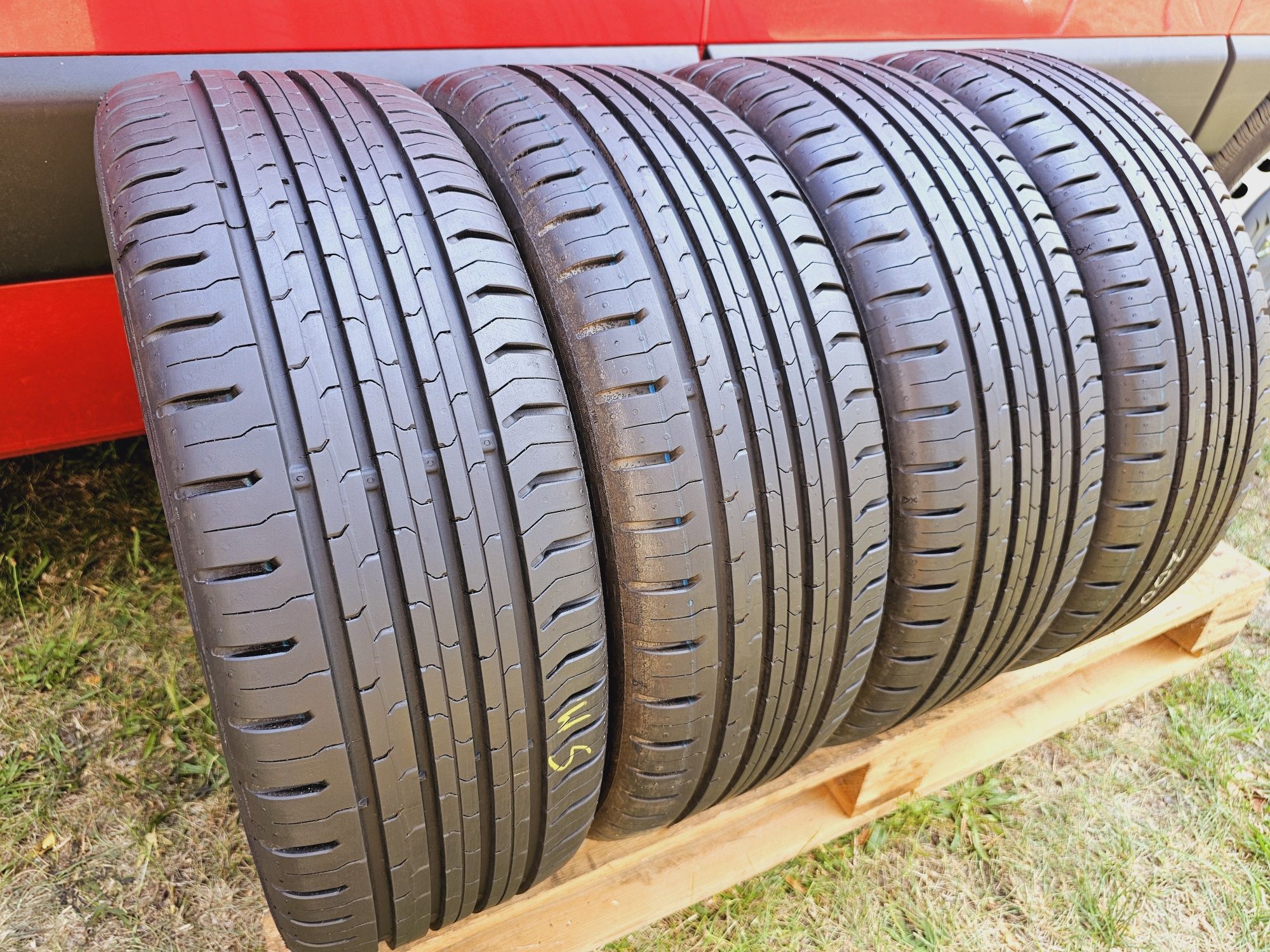 Jak Nowe!!  8mm. 195/55 r16 Continetal ContiEcoContact 5
