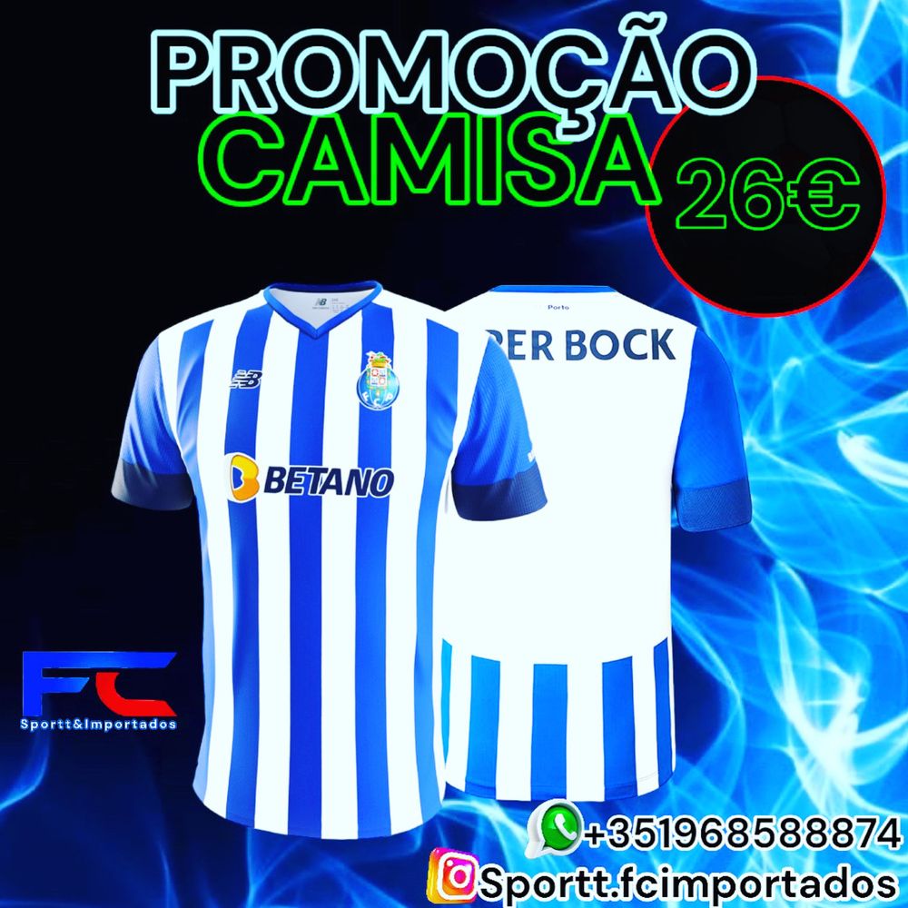 Promoção de Camisa de Time