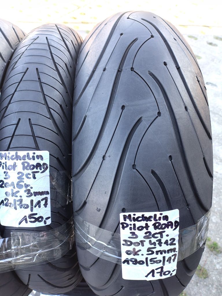 180/55/17 Michelin pilot Road 4 2CT 120/70/17 190/50/17