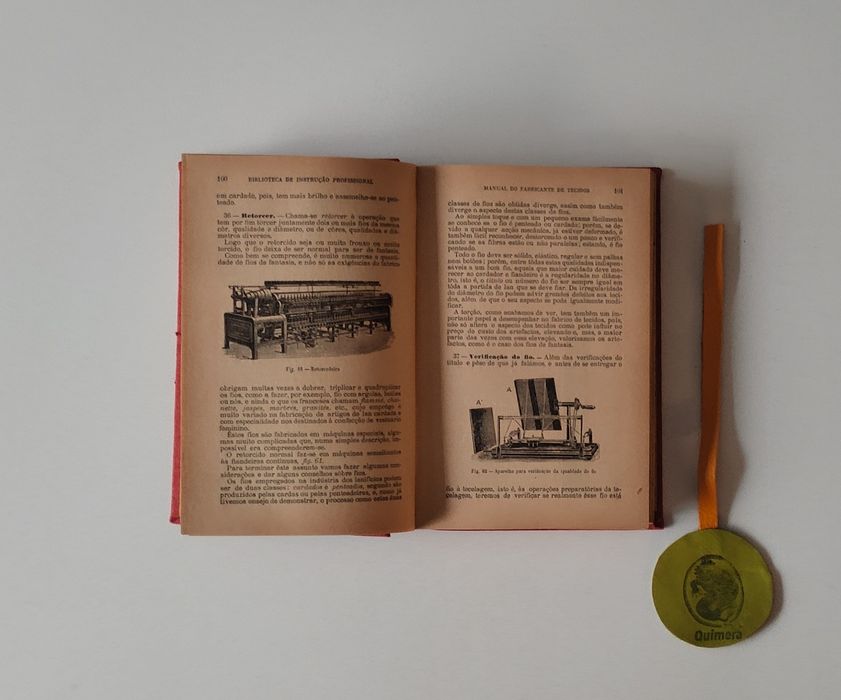 Manual do fabricante de tecidos,Biblioteca de Instrução Profissional