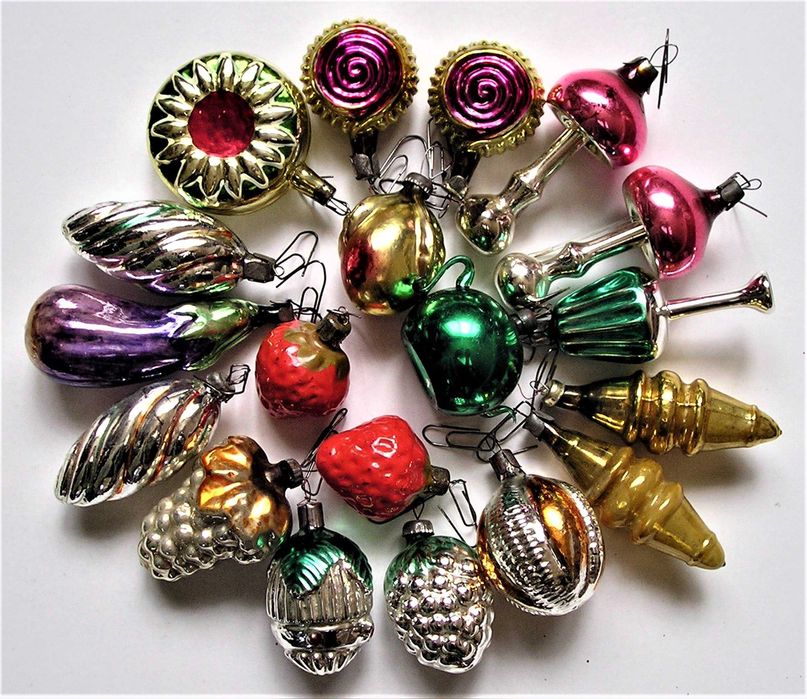 Елочные игрушки СССР 1950-1980-е годы