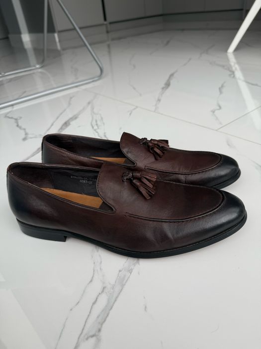 Лофери з натуральної шкіри