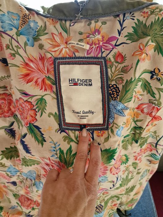 Piękna wiosenna kurtka parka orginalna