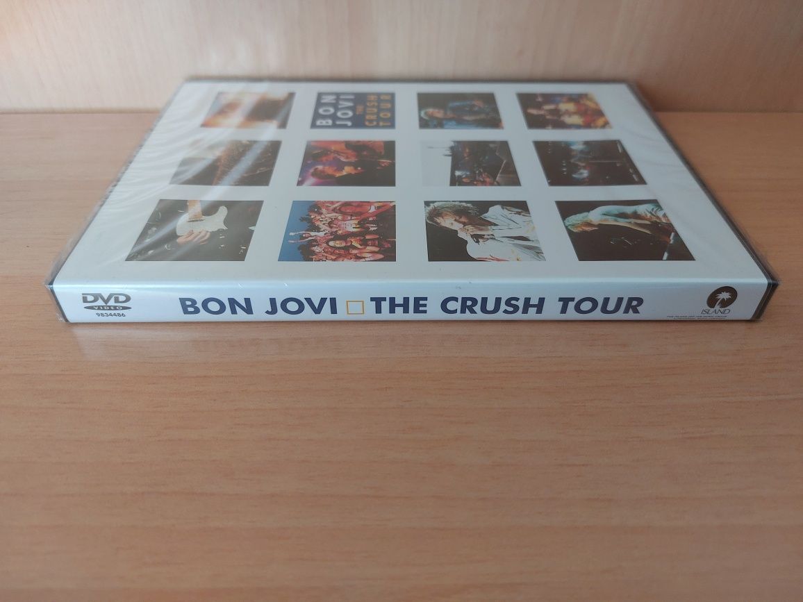 DVD Novo e Selado - Bon Jovi - The Crush Tour