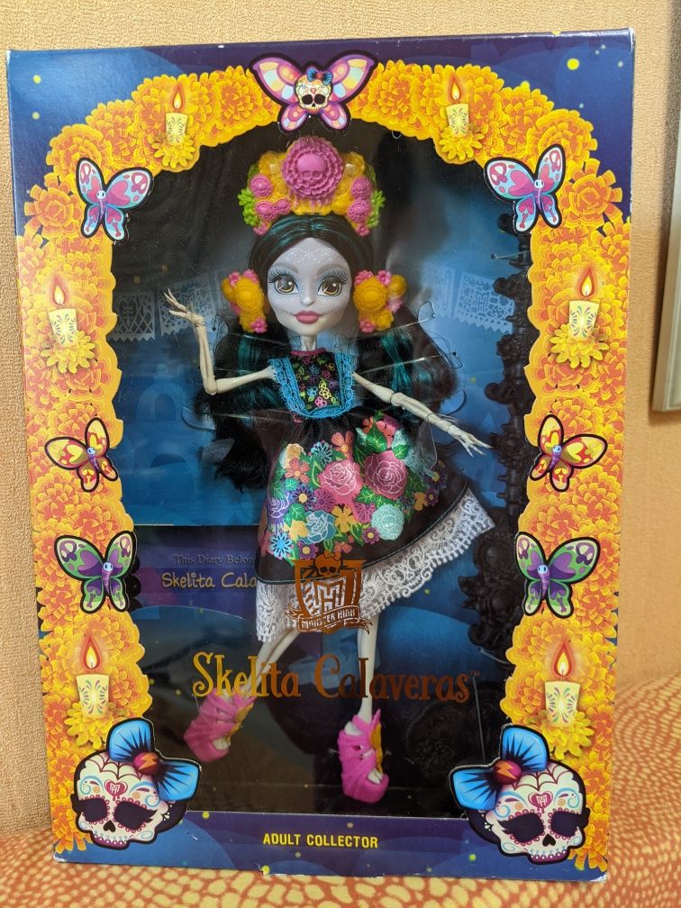 Лялька Monster High Skelita кукла Монстер хай Скелита монстр комик кон