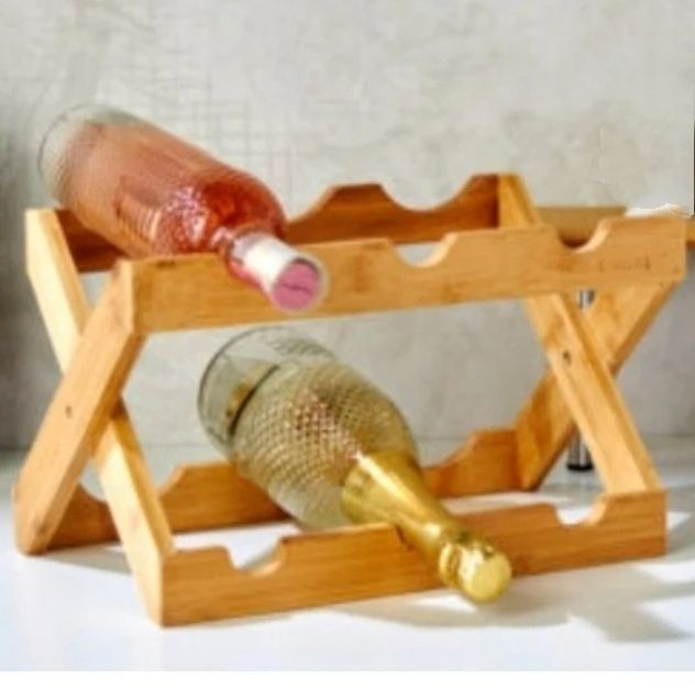 Pomysł na prezent NOWY Home&you drewniany stojak na wino (6 butelek )