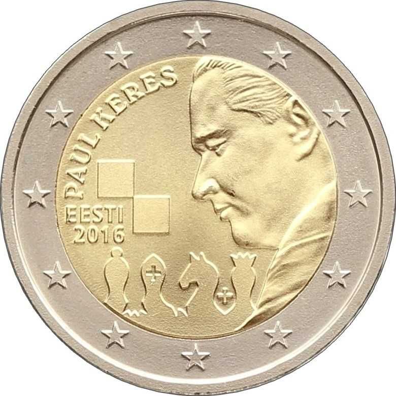 Монети Естонії номіналом 2 євро 2012-2023 року