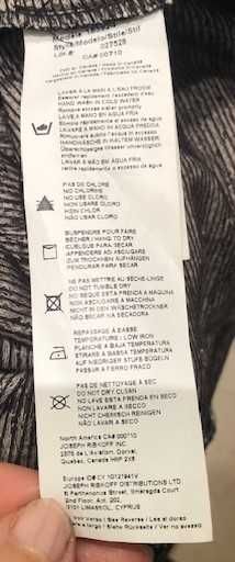 Elegante túnica com top, marca de luxo Joseph Ribbkof