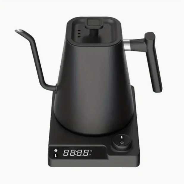 Sarmocare 1200W Електрочайник зі сталевою гнучкою шийкою та LED