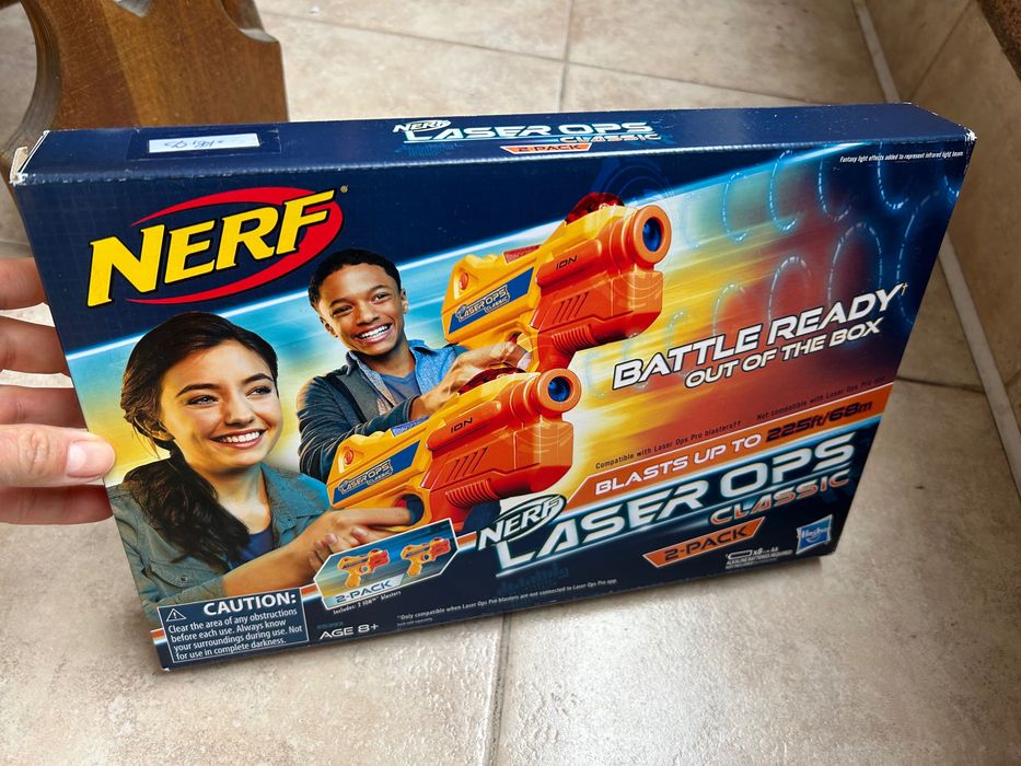Лазерні Бластери Нерф набір 2шт Nerf Laser Ops Classic 2-Pack Hasbro