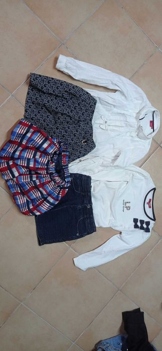 Roupa menina 7/8 anos Lion porches