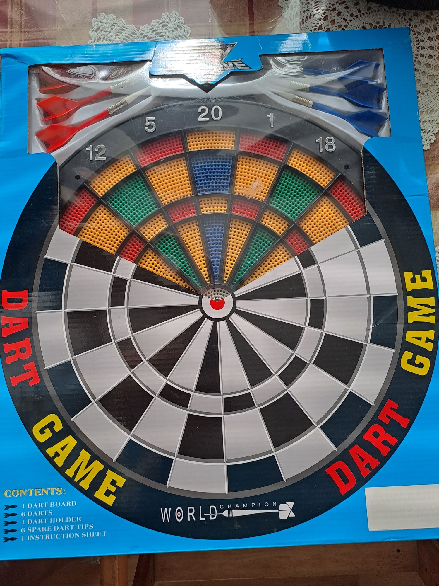 Gra Dart Game + 6 rzutek