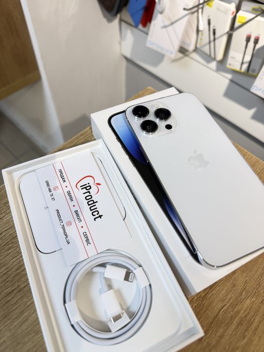 iPhone 14 Pro Max 128Gb Silver NeverLock, Європа, Ідеальний стан!