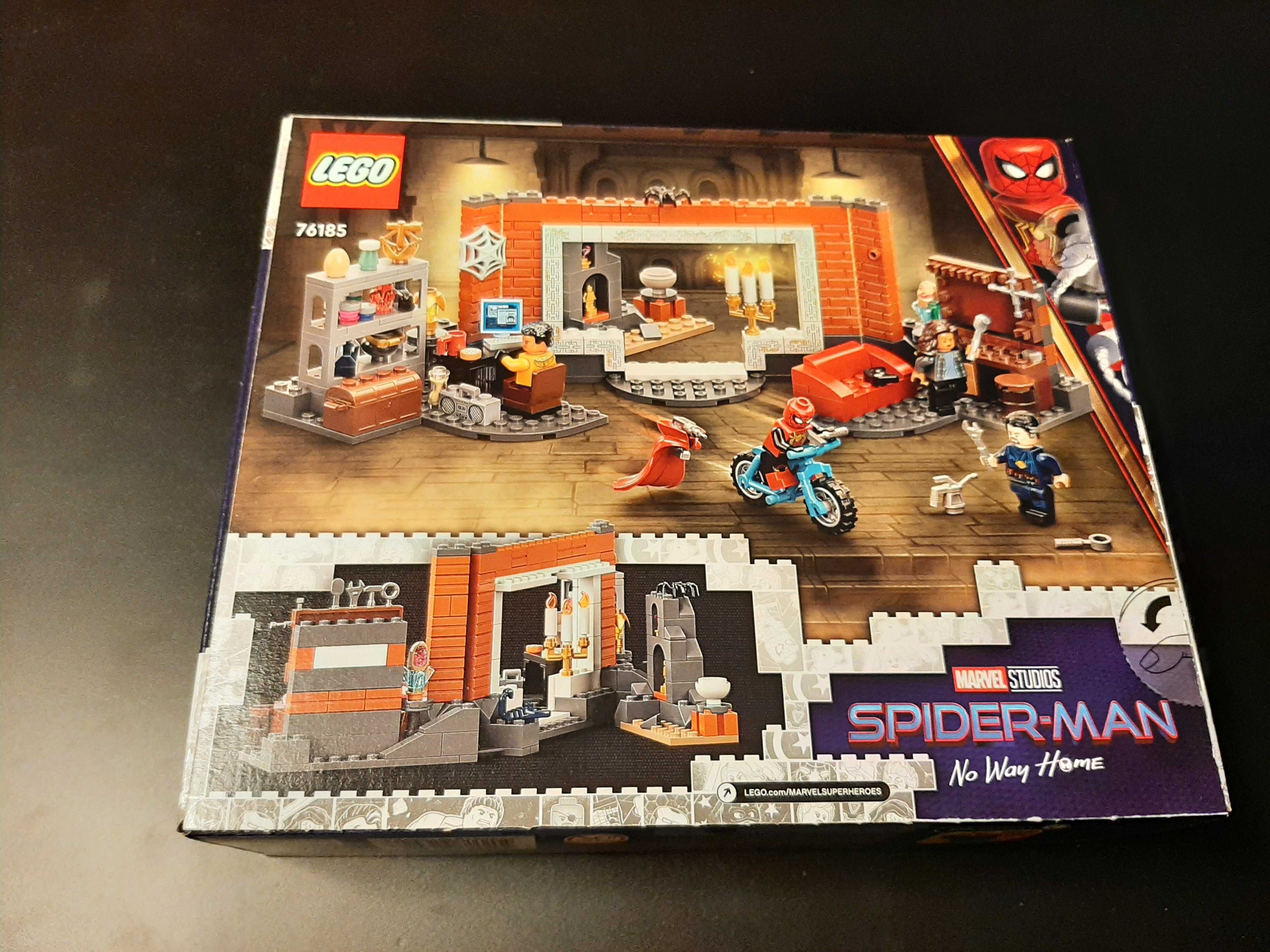 Spider-Man w warsztacie w Sanctum 76185 - Lego