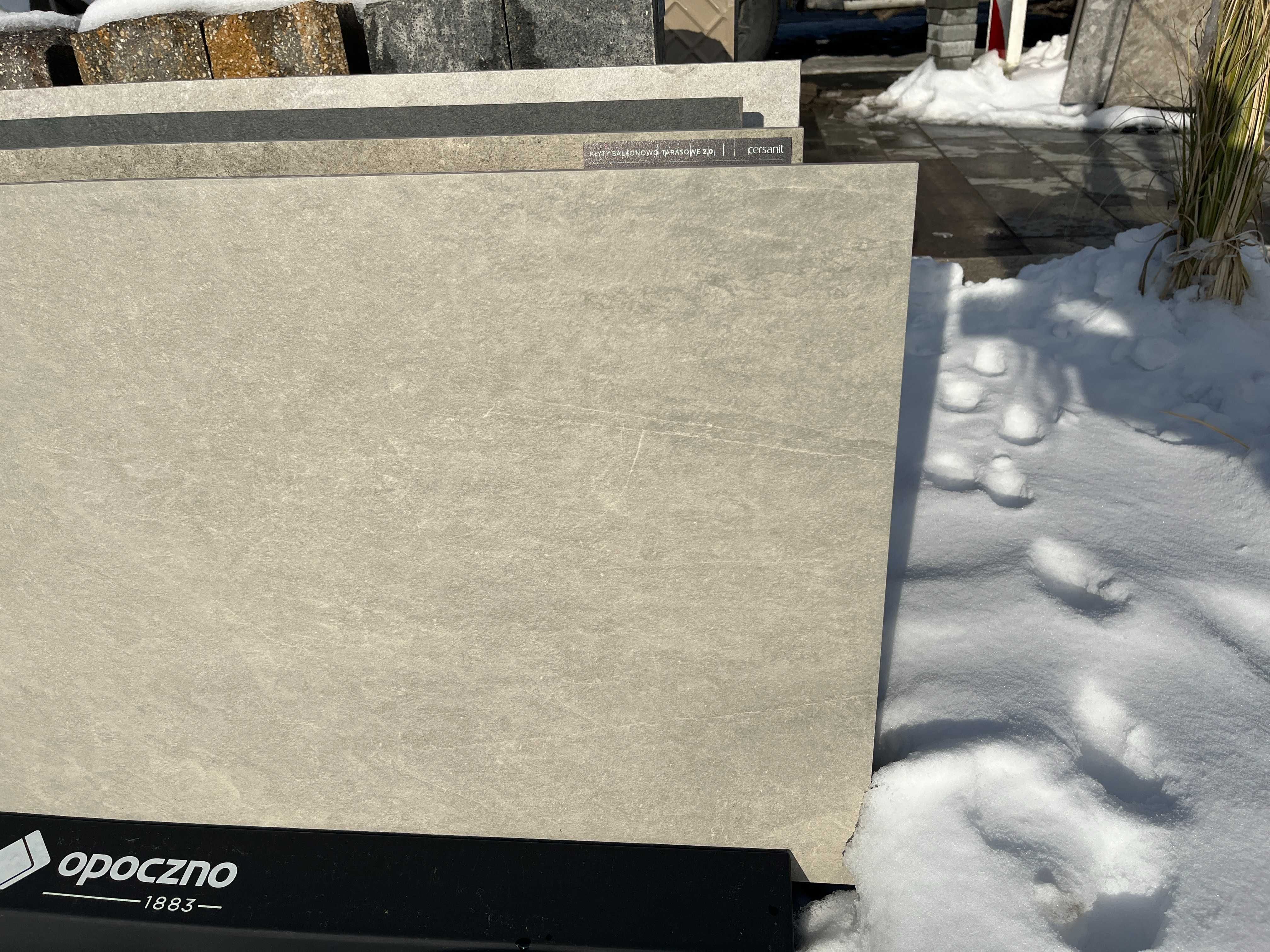 Płyta Gresowa Quarzite Stone Light Grey 59,3x119,3x2 w cenie 119 zł/m2