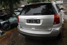 Srebrna klapa tylna Chrysler Pacifica 3.5-4.0 V6 07 r