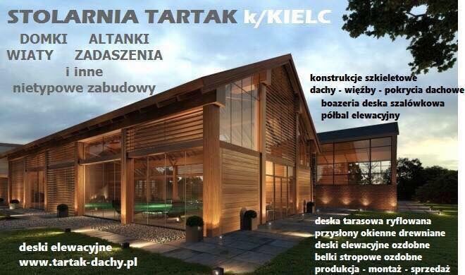 DREWNO SUSZONE konstrukcyjne modrzew  drewniany Kielce suszarnia