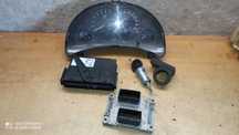 Corsa C combo 1.2 komputer sterownik zestaw startowy immo 55.350.552SD