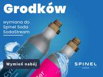 WYMIANA gaz CO2 do SODASTREAM Grodków Różowe QC Niebieskie Spinelsoda