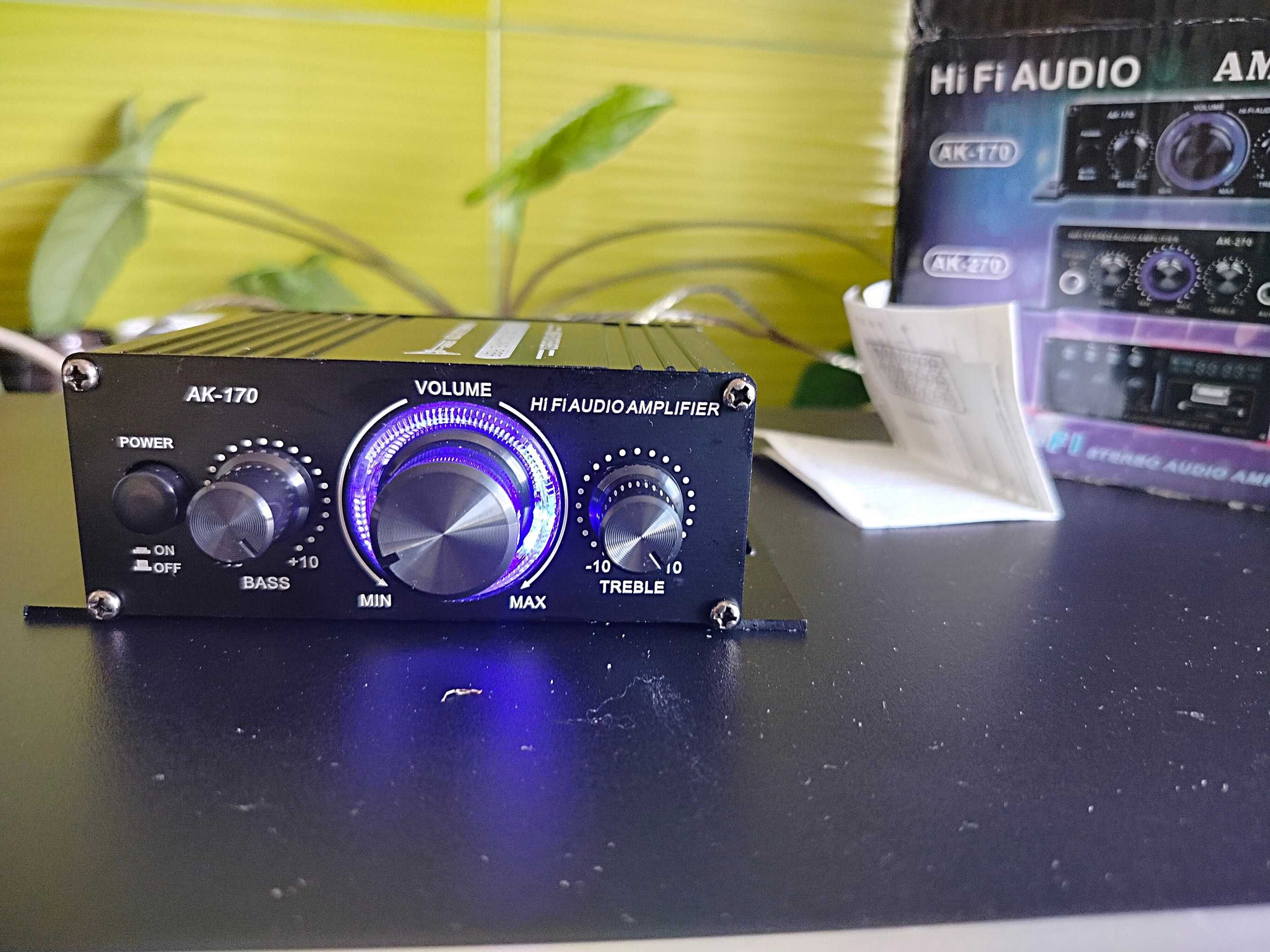 stereofoniczny wzmacniacz audio Hi-Fi. AK-170. NOWY