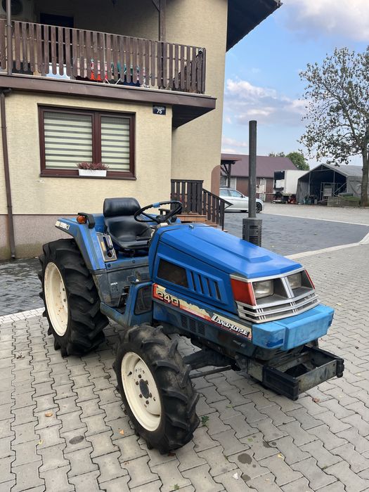 Traktorek iseki tu 240 4x4 24 km wspomaganie walek wom ladny stan