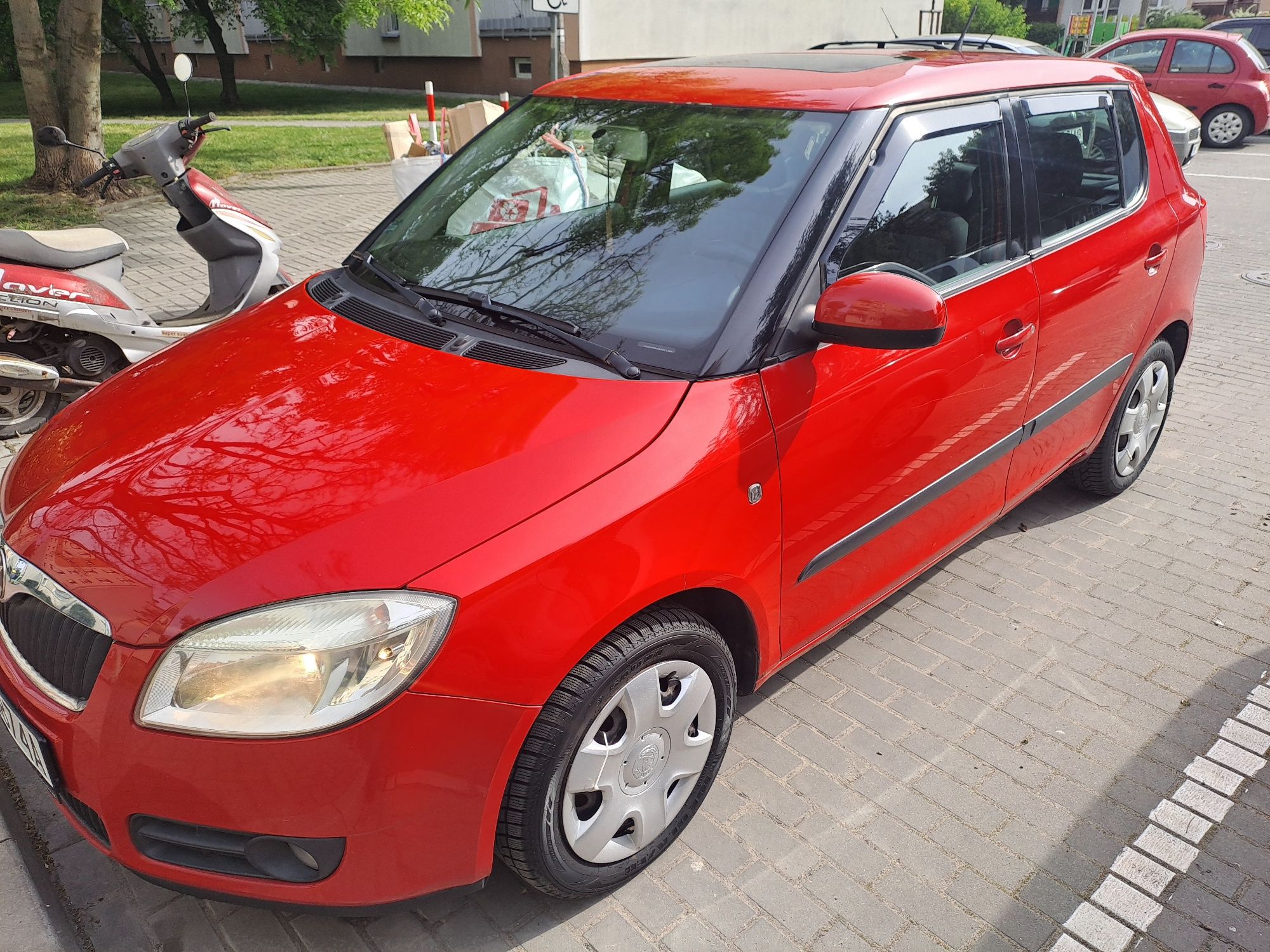 Samochod Skoda fabia2