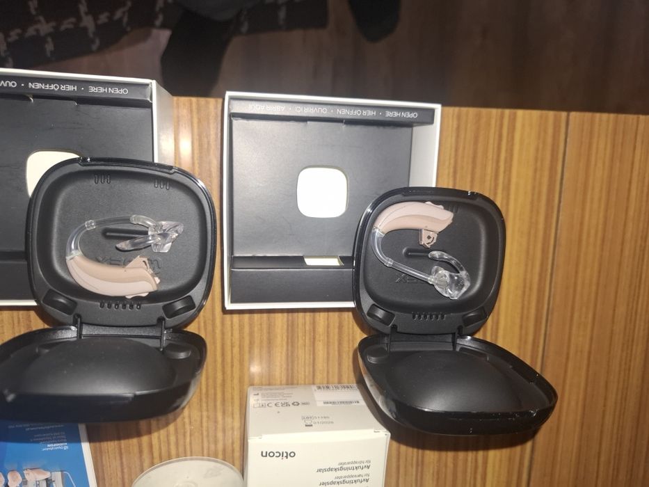 Aparat słuchowy dwoje uszu. Audiofon, widex EVOKE E-FP