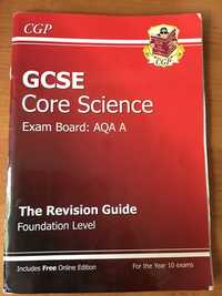Chemia fizyka biologia po angielsku GCSE Core Science