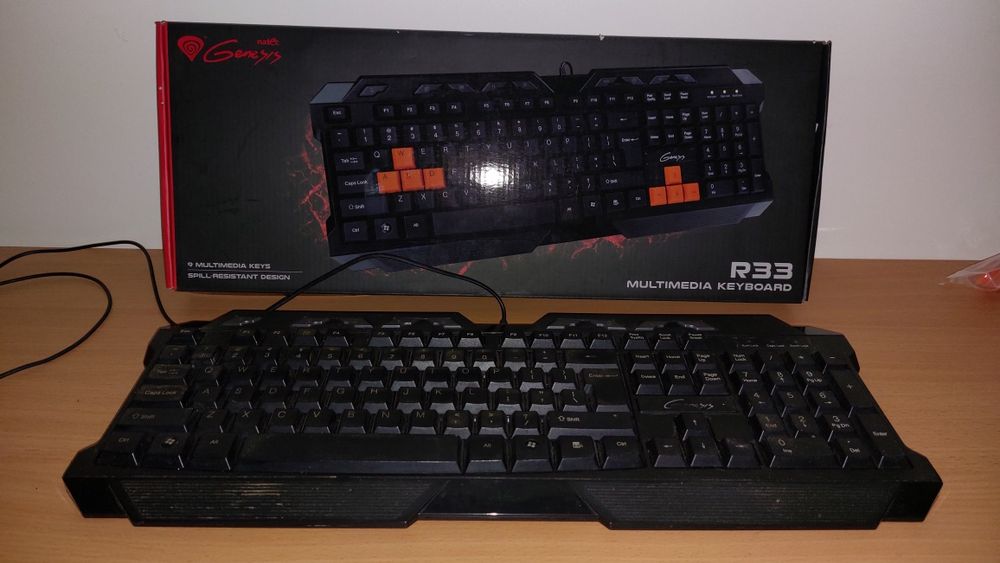 Klawiatura Genesis R33 Stan jak na foto