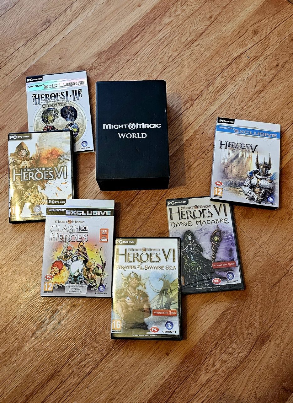 Might & Magic World Box Kolekcjonerska Heroes of Might and Magic